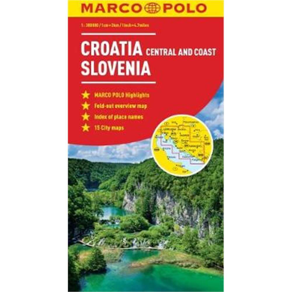 Croatia / Slovenia Marco Polo Map